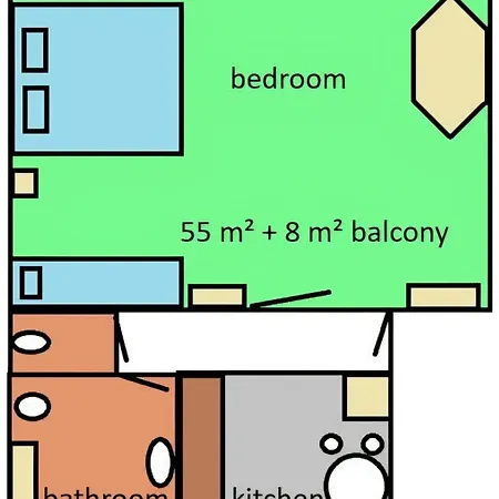 Sarreti Apartmanhaz * 블로톤퓌레드